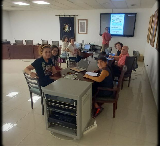 Momento del desarrollo del taller
